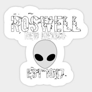 UFO t-shirt designs Sticker